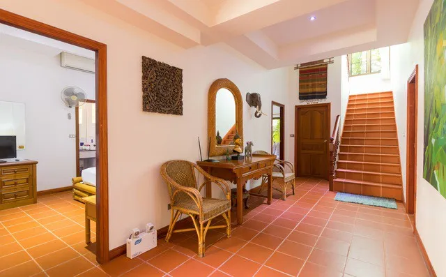 Downstairs hallway